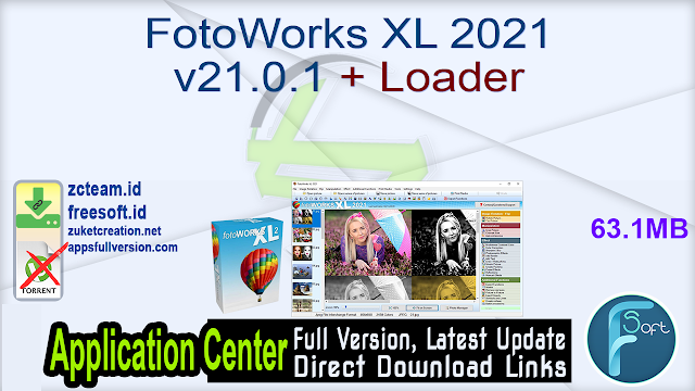FotoWorks XL 2021 v21.0.1 + Loader_ ZcTeam.id