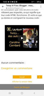 Blogger : mes vidéos ne s'affichaient plus sur mobiles mais j'ai résolu le problème ! Blogger : mes vidéos ne s'affichaient plus sur mobiles mais j'ai résolu le problème !