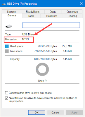 cara copy file besar ke flashdisk