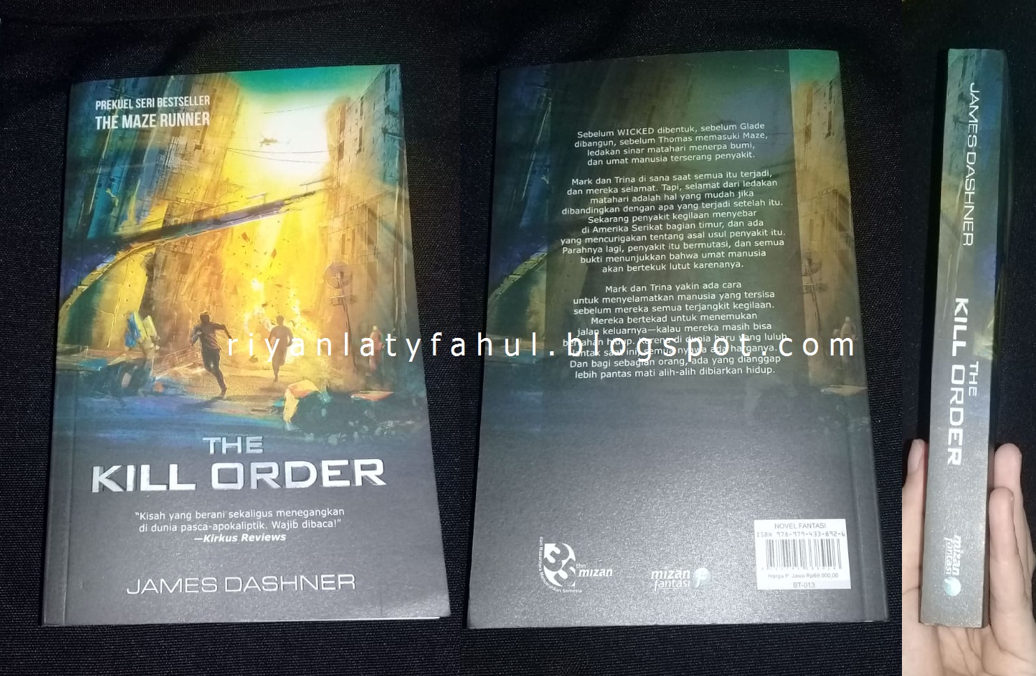 Review Novel THE KILL ORDER Buku 4 Seri Maze Runner