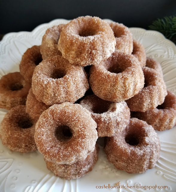 Castellon's Kitchen Apple Cinnamon Donut Cakes