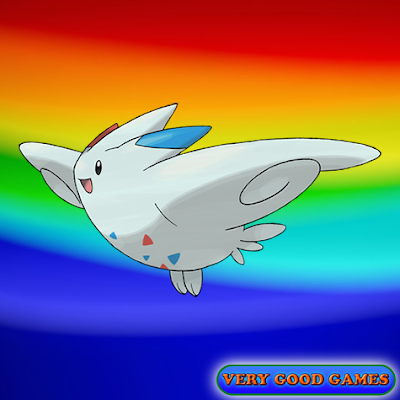 Togekiss Pokemon - creatures of the fourth Generation, Gen IV in the mobile game Pokemon Go
