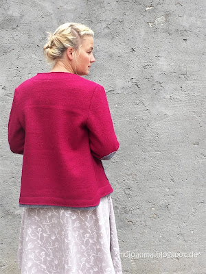 Jacke Eliza, Walk, Nähen, Damen, Pink, freuleins, mojoanma, Tracht, Oktoberfest
