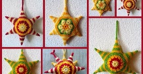 Free Amigurumi Patterns: Hexagons are my Stars