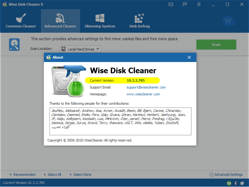 using wise disk cleaner with solid state drive