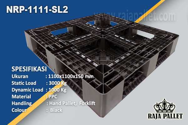 pallet plastik ekspor 1100