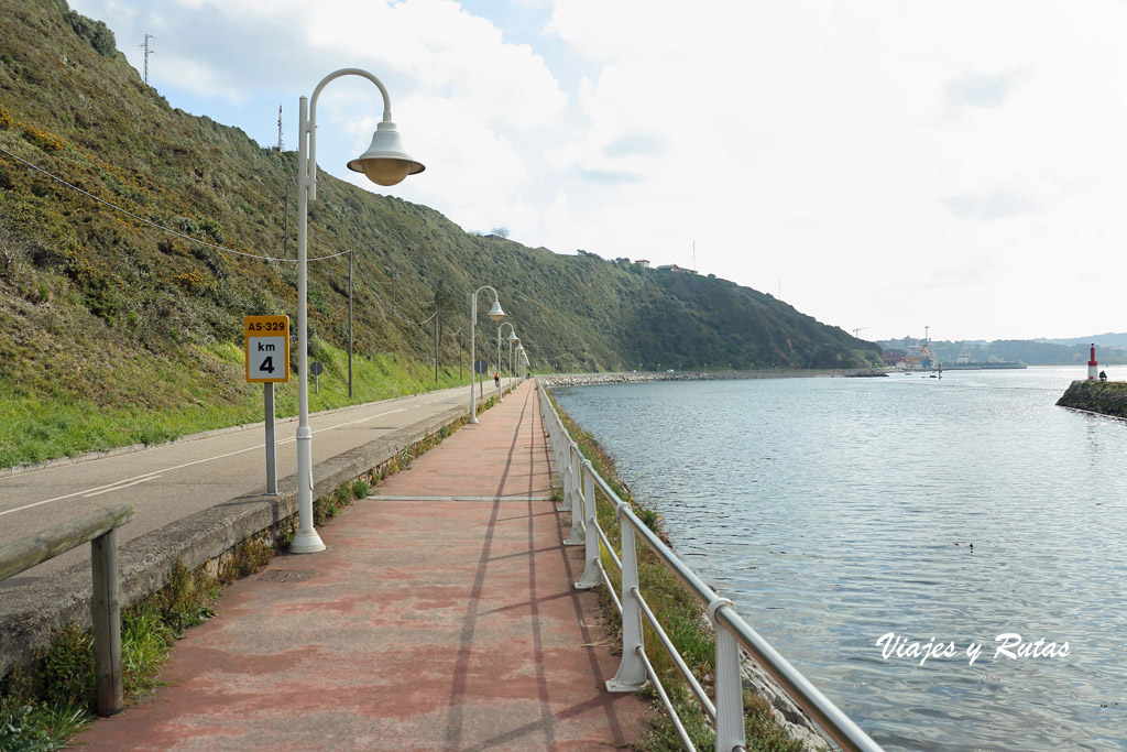 Paseo del Arañón, Avilés