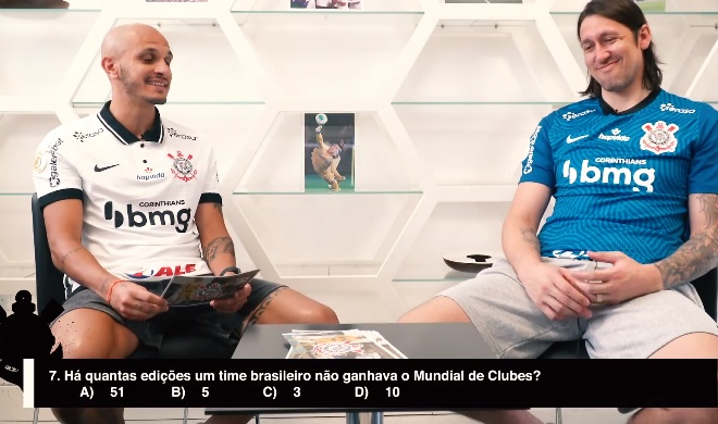 Corinthians alfineta Palmeiras em quiz do Mundial