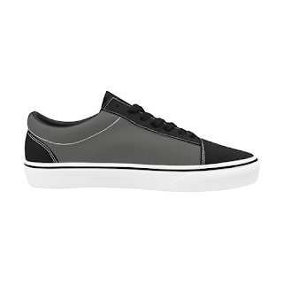 GOMAGEAR SUBLIME LOW CUT SNEAKERS - GREY