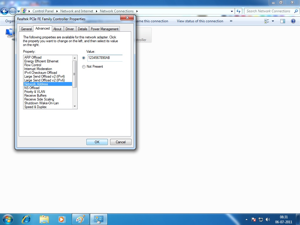 Computer Blog How to fix "Unidentified Network" in Windows 7