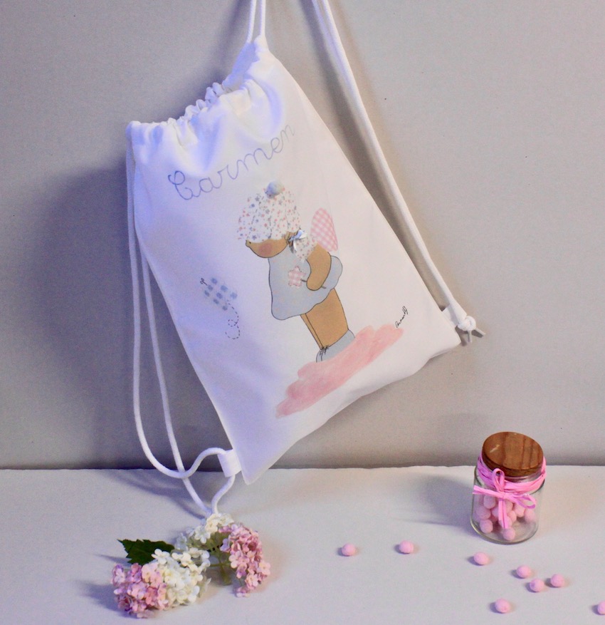 Mochilas infantiles personalizadas con nombre