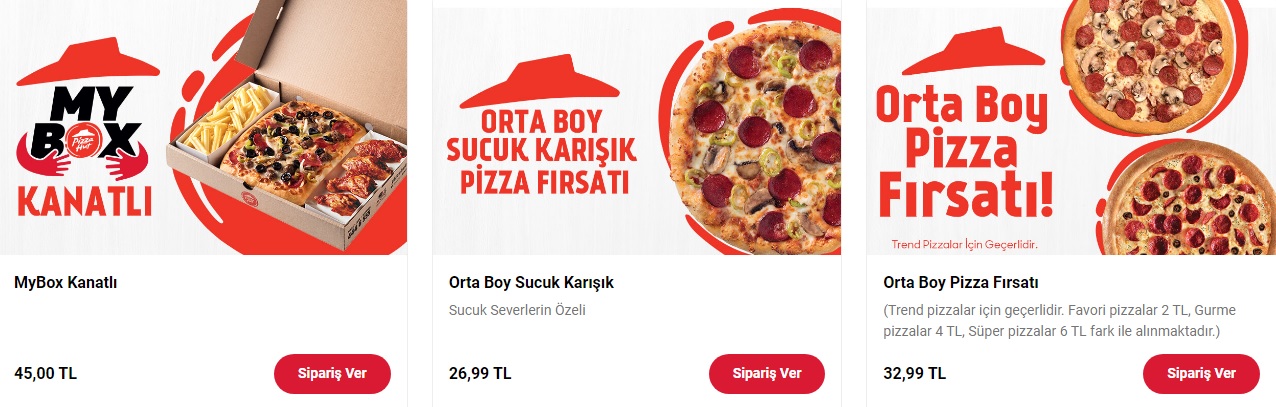 pizza hut kampanyaları my box kanatlı fırsatı 2021 online sipariş