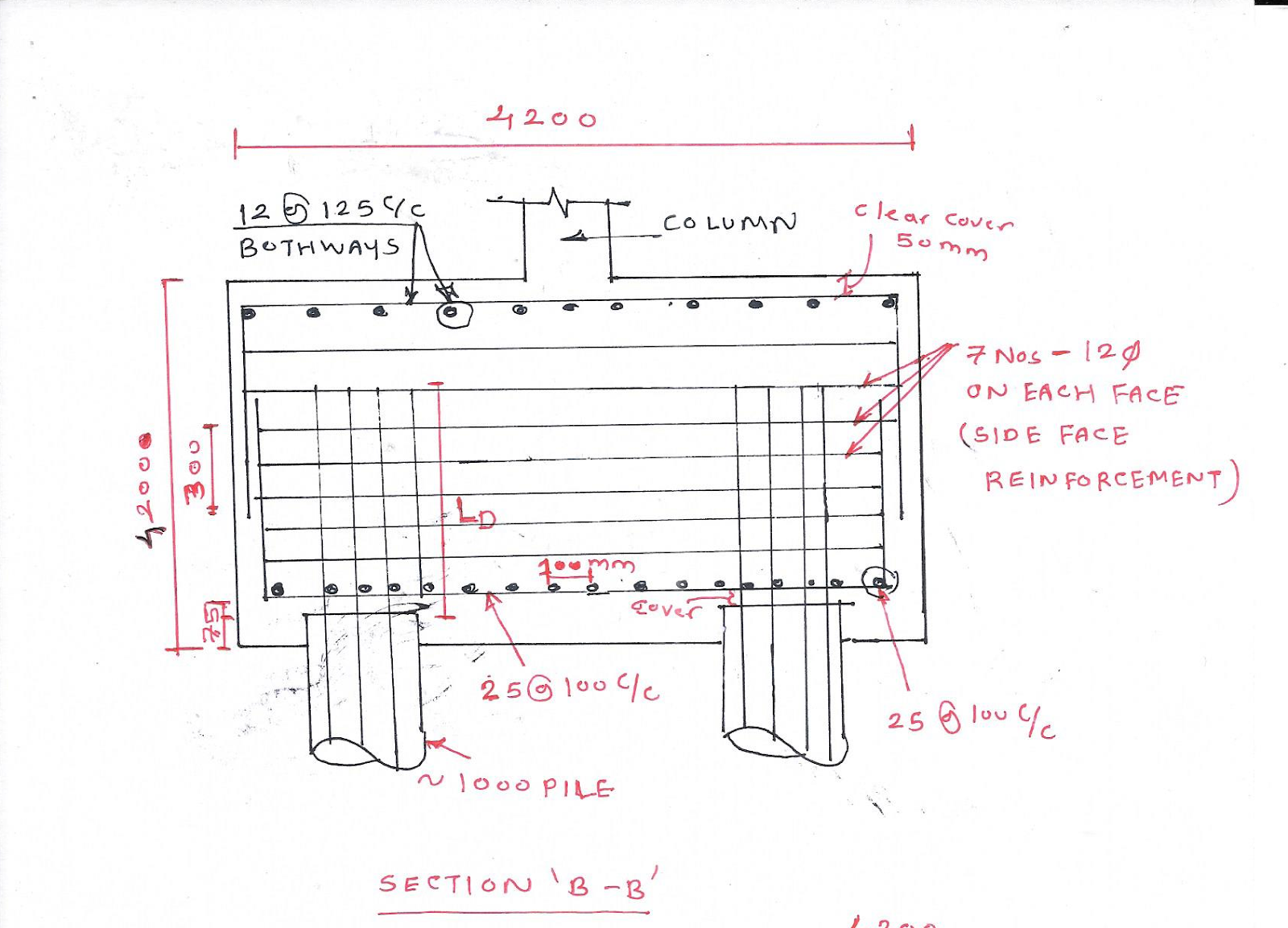 How to make bar bending schedule of pile foundation?