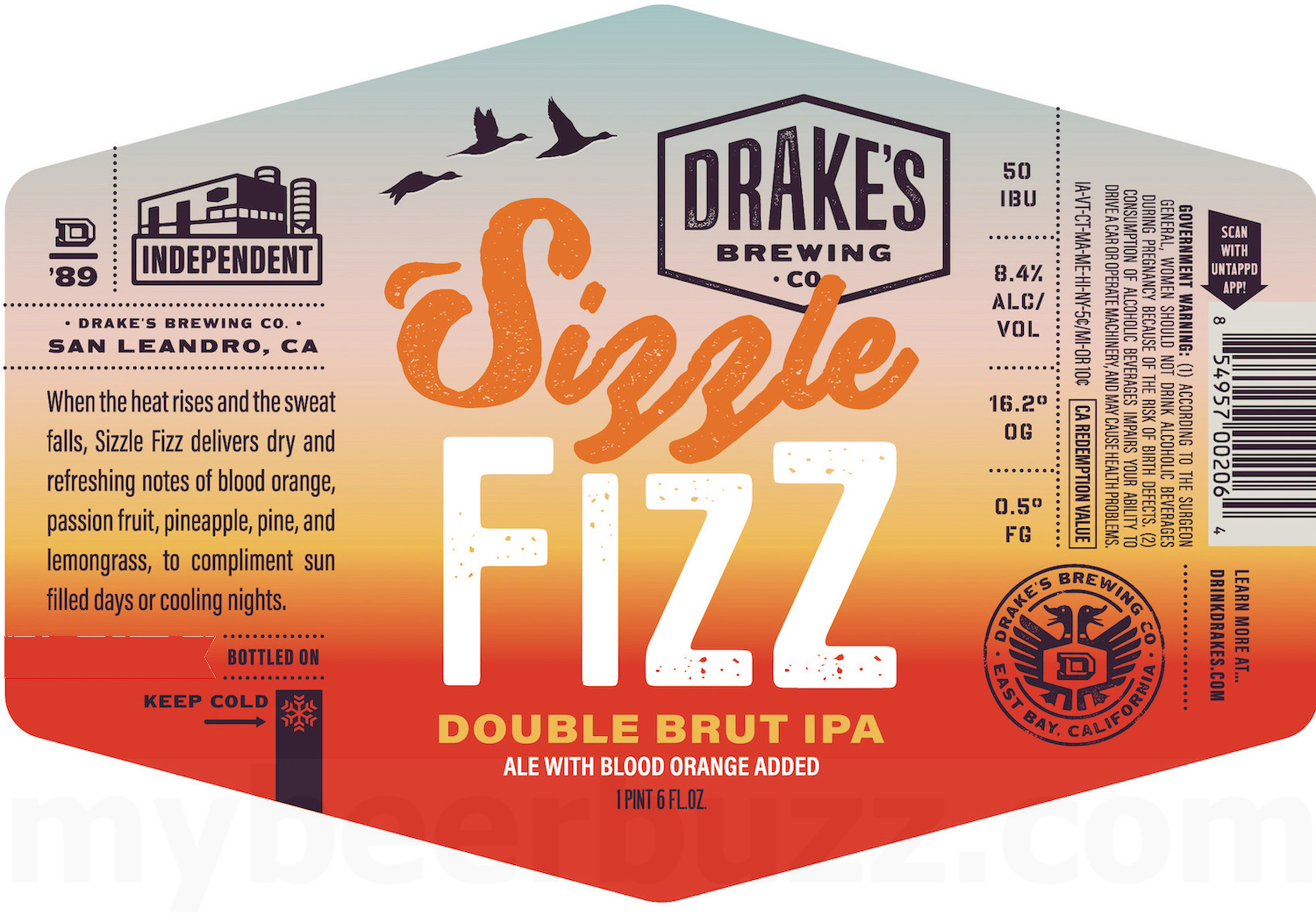 Drake’s Working On Sizzle Fizz Double Brut IPA & The Void mybeerbuzz