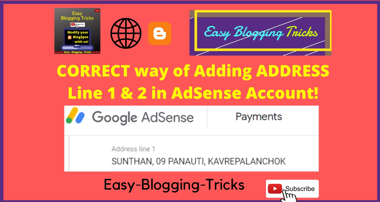 Alamat Blogger Adsense: Panduan Lengkap Mengisi Line 1 dengan Benar dan Aman