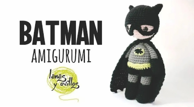 Tutorial Batman Amigurumi a Crochet Paso a Paso