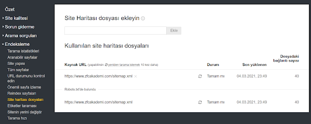 Yandex Webmaster Tool Sitemap Nasıl Eklenir