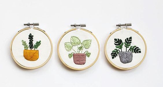 Hình thêu tay dễ thương - Hình 41-42-43