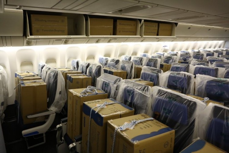 Air101 KLM introduces CargoinCabin carrying cargo on passenger seats