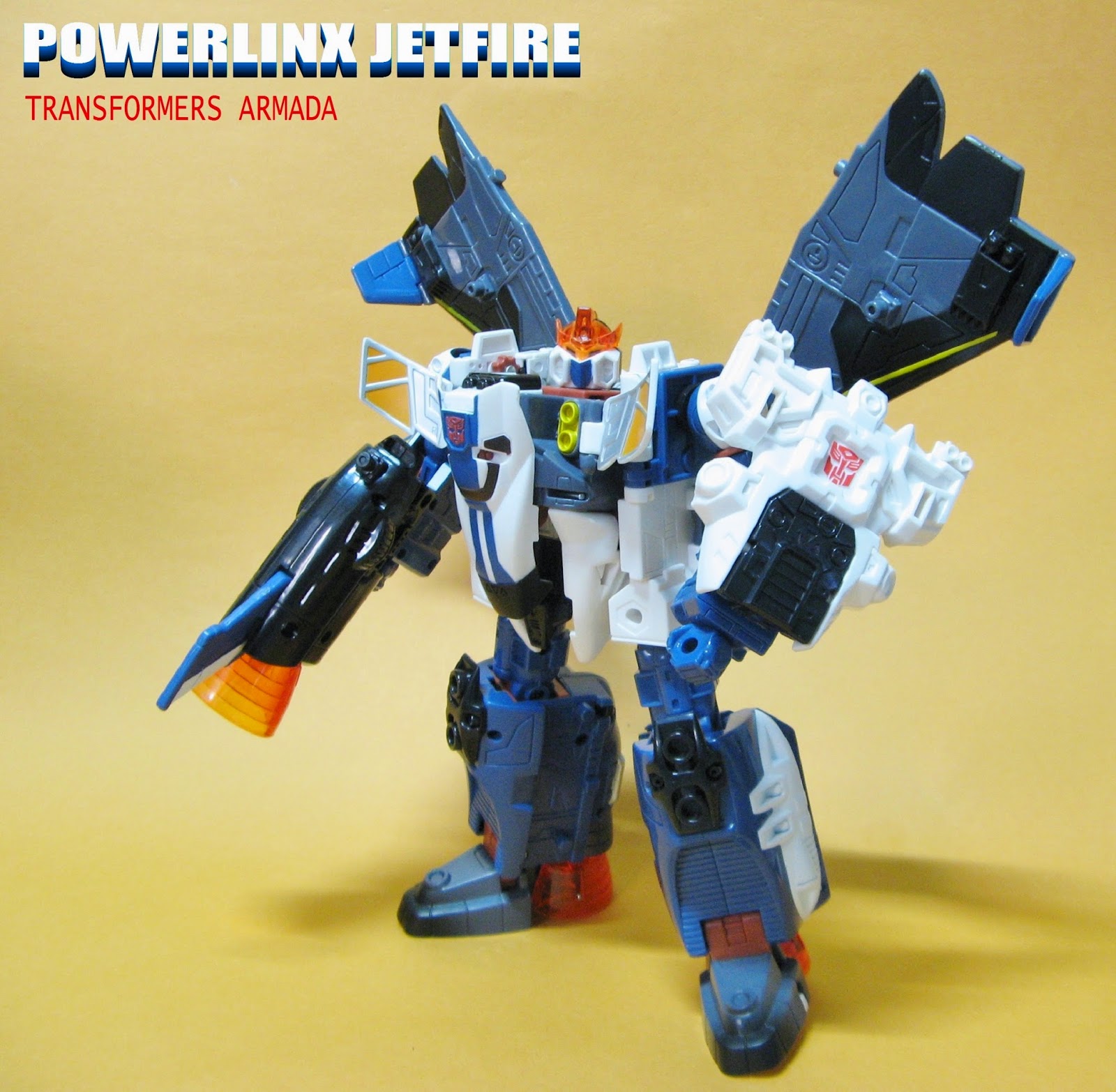 TRANSFORMERS ARMADA Leader class POWERLINX JETFIRE 變形金剛大艦隊領袖級力量型天火