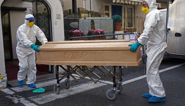 خطير...إيطاليا تعلن عن وفاة 368 حالة وفاة جديدة ليرتفع عدد حالة الوفاة إلى 1809 وتسجل إصابة 24747 شخص بفيروس كورونا