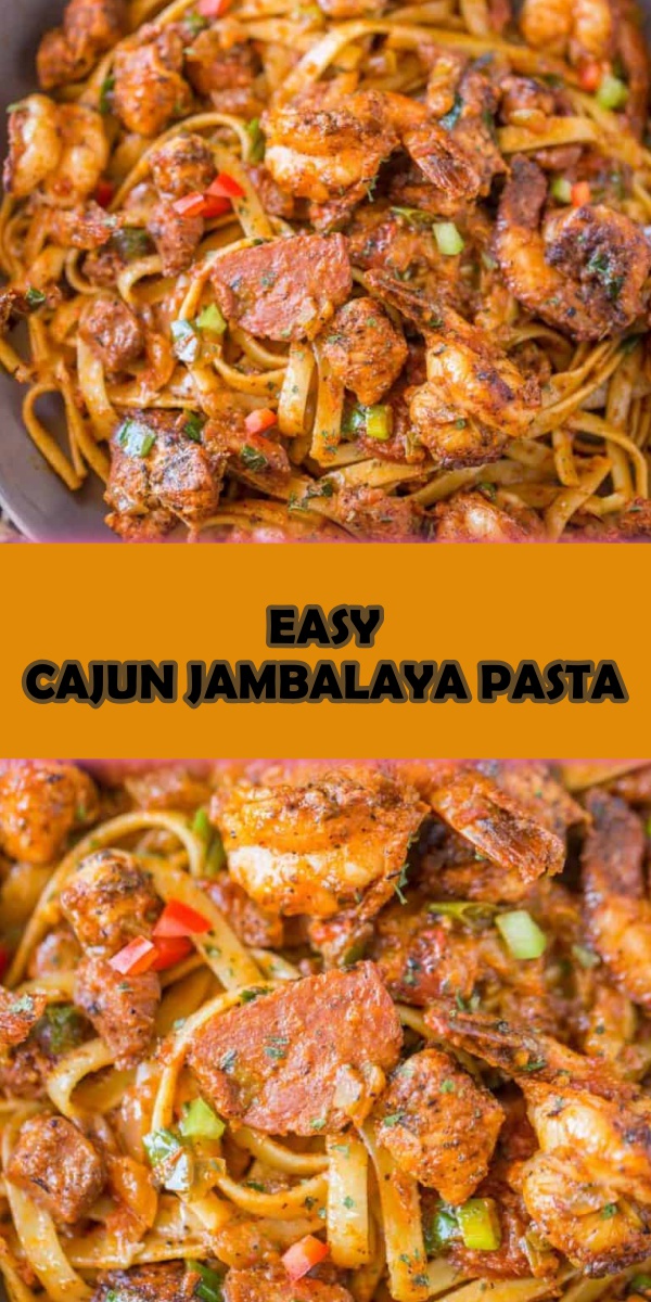 EASY CAJUN JAMBALAYA PASTA Cook, Taste, Eat