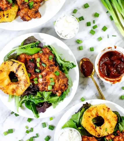 Grilled Pineapple Chicken Grilled Pineapple Chicken