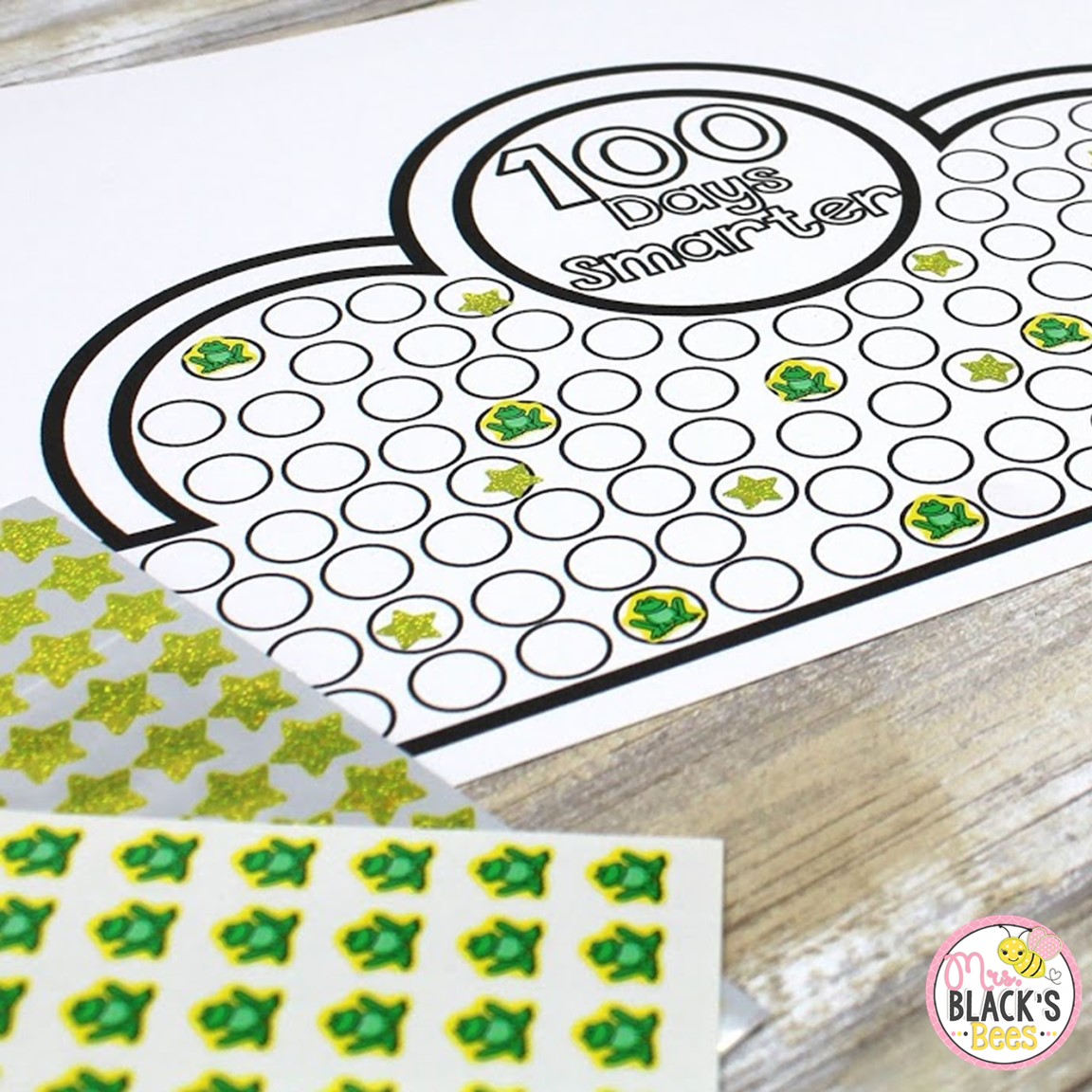 100th-day-crowns-mrs-black-s-bees