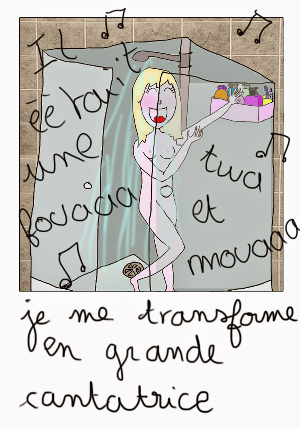 Gom's LORSQUE je prends ma douche...