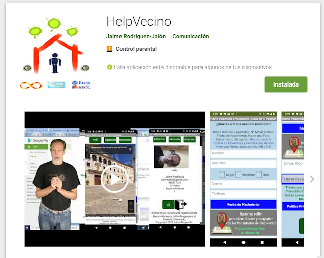 helpvecino app desarrollada con app-inventor para ayudar a las personas y subida a Google Play helpvecino app desarrollada con app-inventor para ayudar a las personas y subida a Google Play