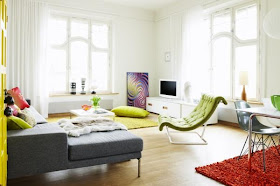 Ideas para decorar, diseñar y mejorar tu casa.: Salas Blancas con