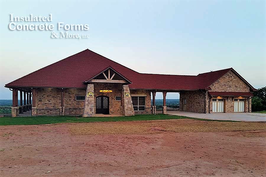 New Custom ICF Home in Oklahoma Showcases HUGE Savings And Tornado ... New Custom ICF Home in Oklahoma Showcases HUGE Savings And Tornado ...