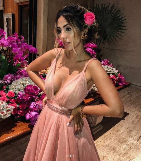 vestido de formatura de alcinha