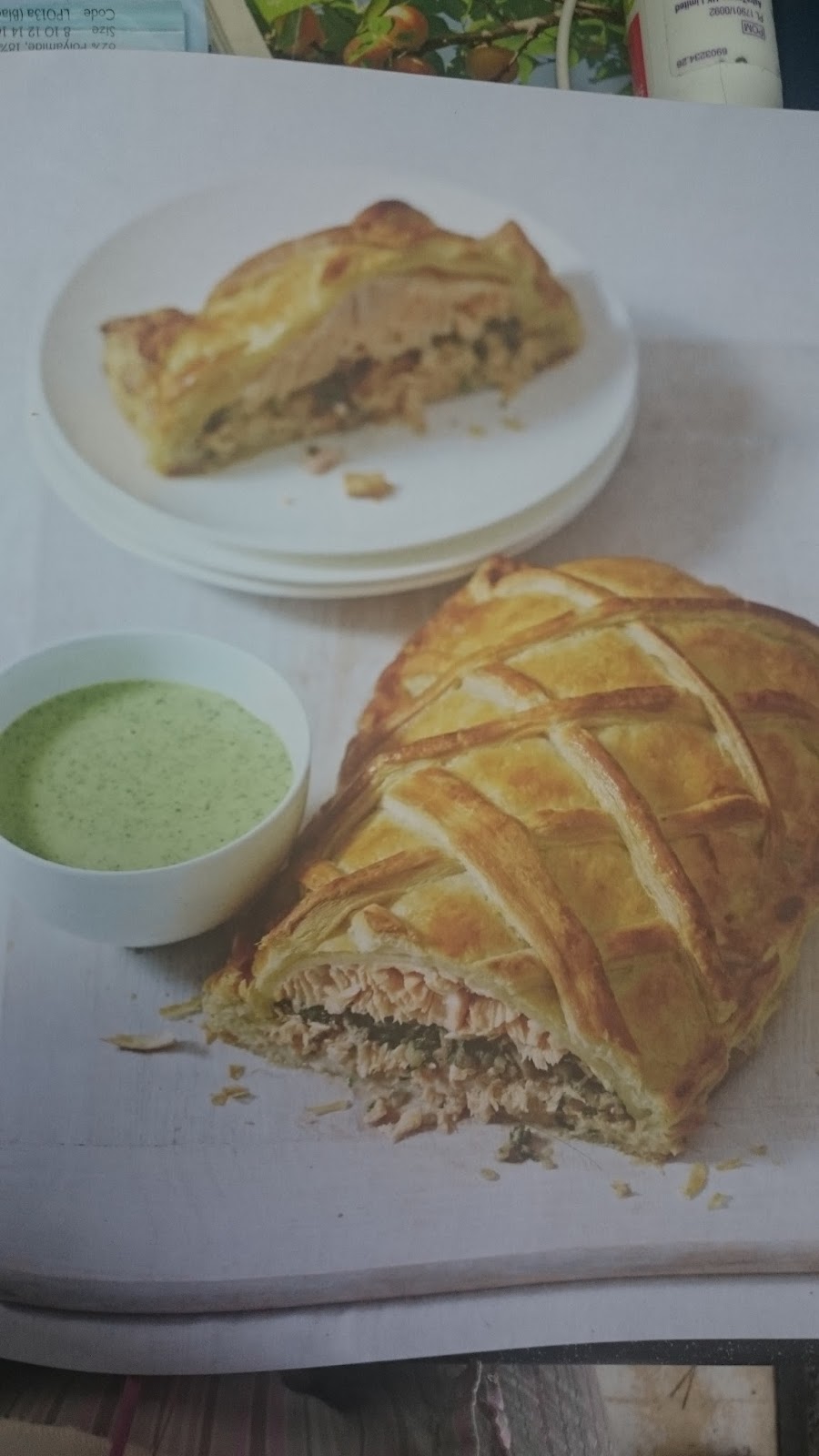 La Maison de Cordelia Tuesday. 22/09/2015. 'Salmon en Croûte with