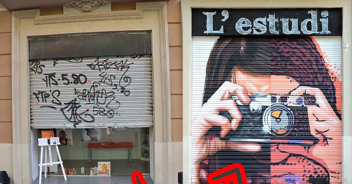 Murales Barcelona, graffitis artísticos