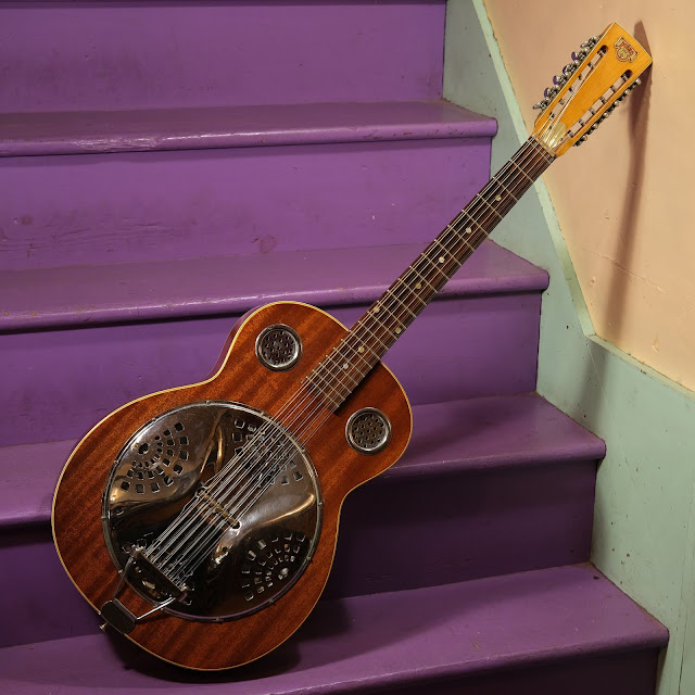 1960s Mosritemade Dobro Columbia 12String Resonator Guitar