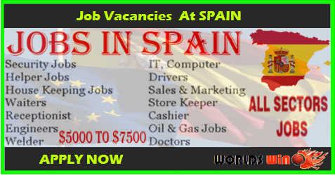 latest jobs in spain apply now worldswin jobs apply and travel destinations latest jobs in spain apply now