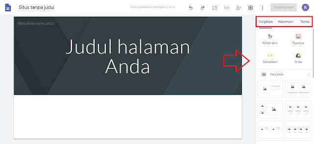 Cara membuat website gratis di google dengan sites.google.com-2 Cara membuat website gratis di google dengan sites.google.com-2