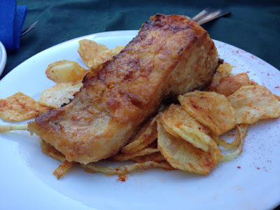 Bacalao al horno con patatas y pimentón