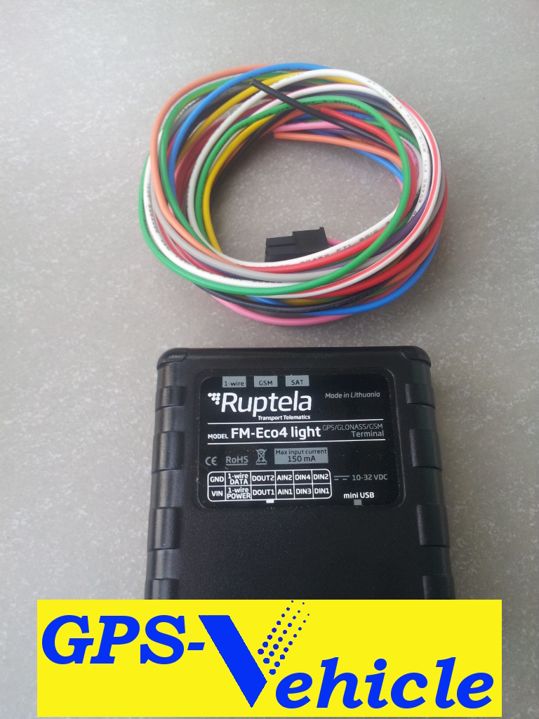 GPS Tracker GPS Tracking GPS Online à¸à¸´à¸à¸à¸²à¸¡à¸£à¸à¸¢à¸à¸à¹ Teltonika: à¹à¸à¸°à¸à¸¥à¹à¸à¸ Ruptela FM-Eco4 light