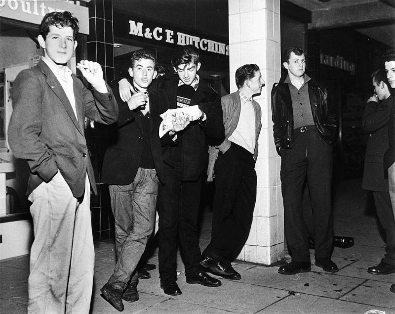 Teddy Boy Old Photos