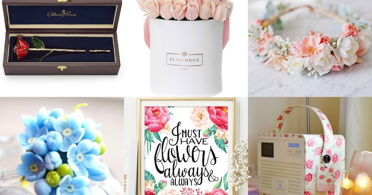 Beautiful Flower Themed Gifts For Any Occasion ♥ Dolly Dowsie