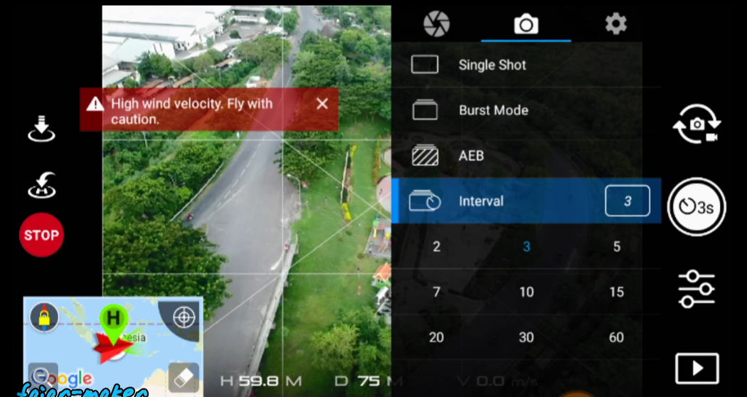 Edit timelapse DJI spark dengan aplikasi android