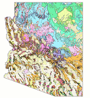 Geologic map of Arizona