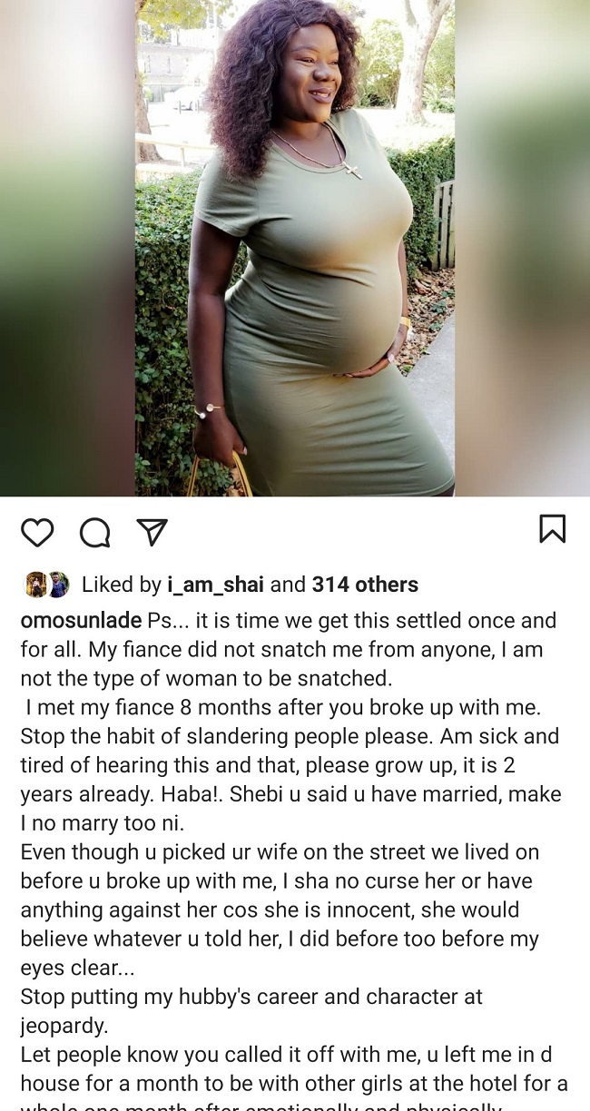 Keep my new husband's name out of your mouth...you are a chronic smoker with have low sperm count - Actor, Baba Tee's ex-wife, Dupe Odulate calls him out and makes several allegations 12