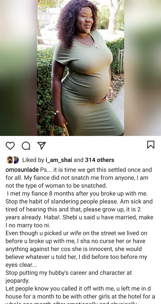 Keep my new husband's name out of your mouth...you are a chronic smoker with have low sperm count - Actor, Baba Tee's ex-wife, Dupe Odulate calls him out and makes several allegations 12 Keep my new husband's name out of your mouth...you are a chronic smoker with have low sperm count - Actor, Baba Tee's ex-wife, Dupe Odulate calls him out and makes several allegations 12