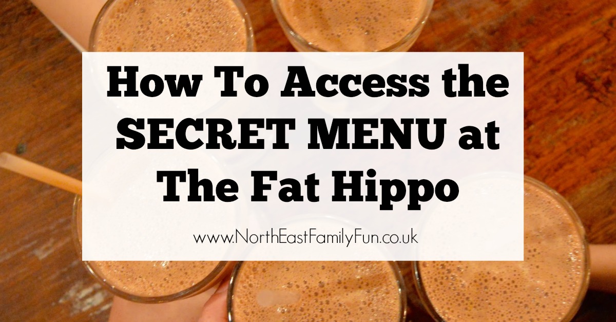 How To Access the Fat Hippo's Secret Menu | Join The Herd -  the Fat Hippo's NEW Loyalty Card