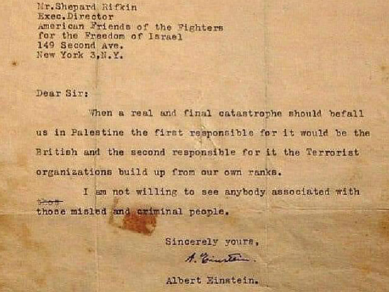 Heboh-Kemunculan-Surat-Albert-Einstein-Bahas-Gejolak-di-Palestina-Beberkan-Pihak-yang-Bertanggung-Jawab