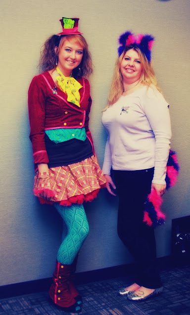 Alice in Wonderland theme costumes
