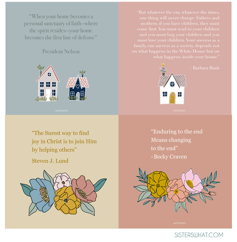 Lds General Conference October 2020 Inspiring Quotes Sisters What